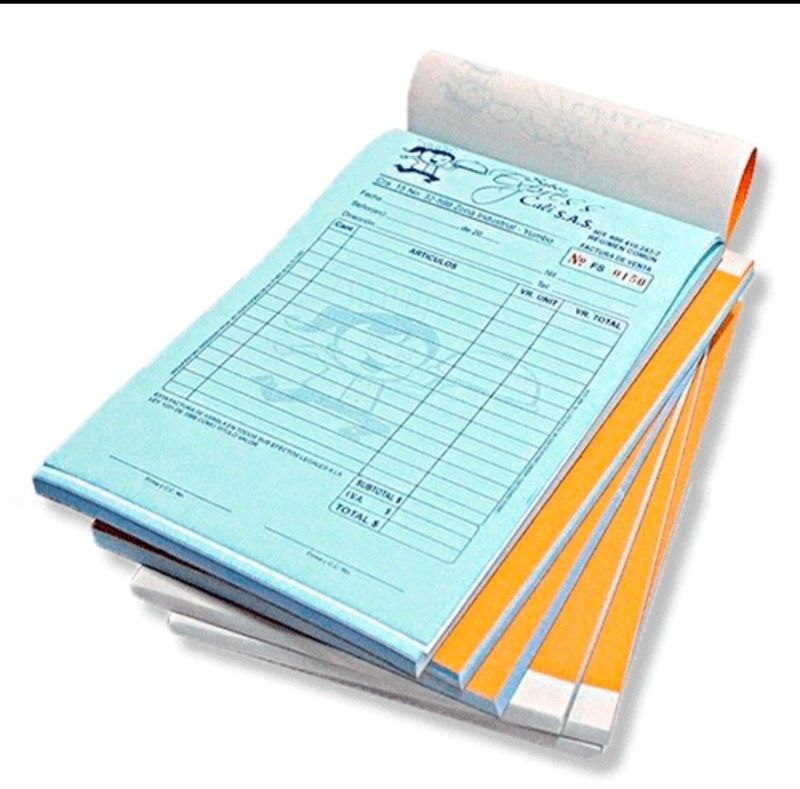 Receipt Books, Delivery Notes and Invoice Books